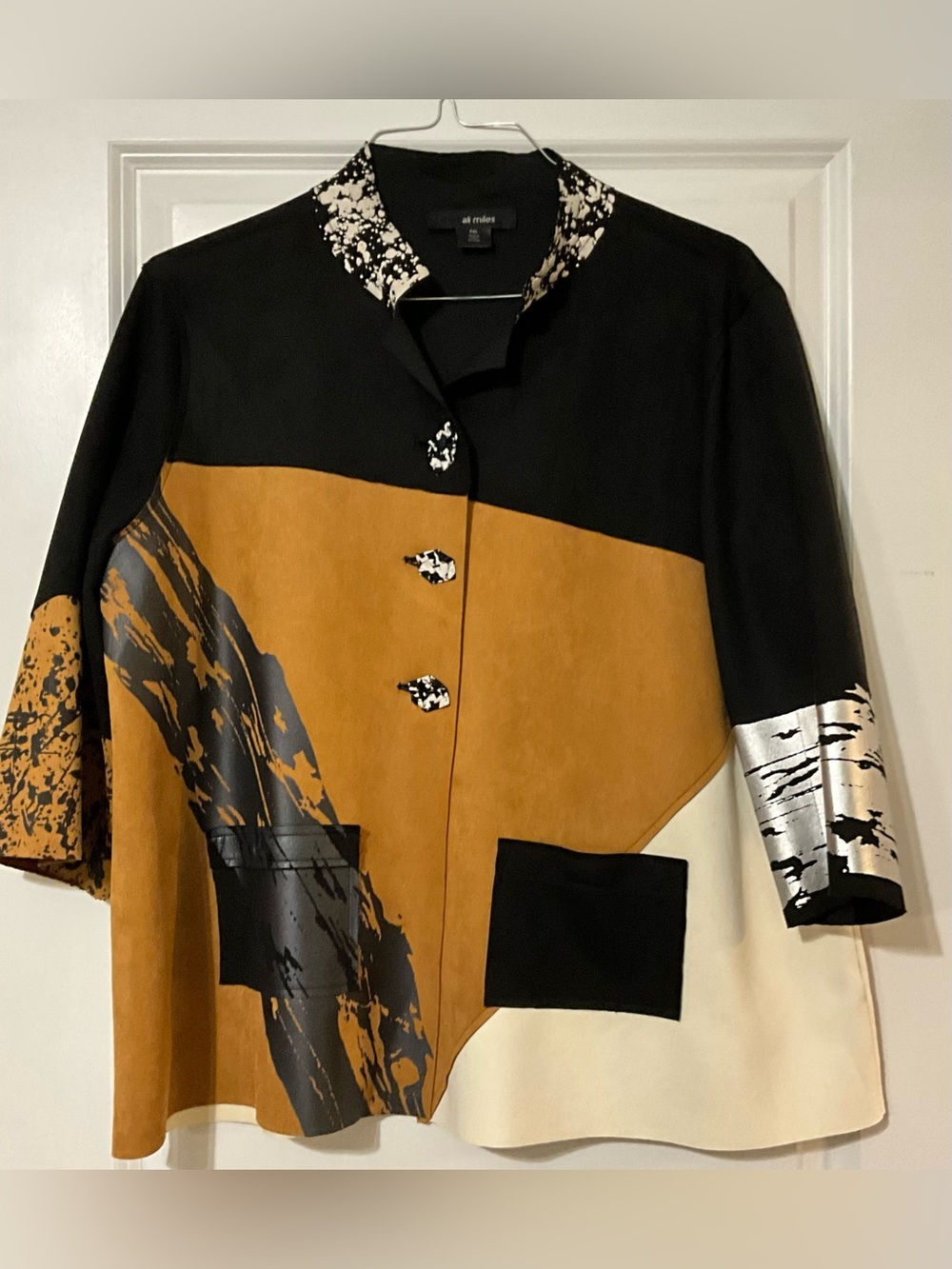 Ali Miles Eclectic Jacket, PXL Bold VGUC